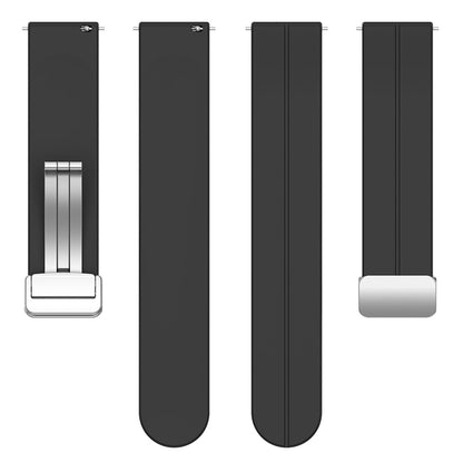 Techsuit W011 rem för Huawei Watch / Xiaomi Watch Series, 22mm, Svart