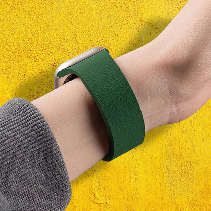 Techsuit W016 rem för Xiaomi Smart Band / Watch Series, Beige Orange