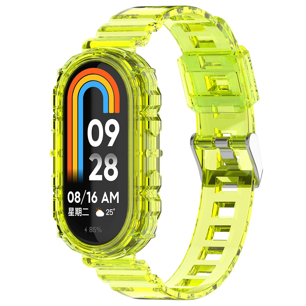 Techsuit W017 Strap for Xiaomi Smart Band 8, Yellow