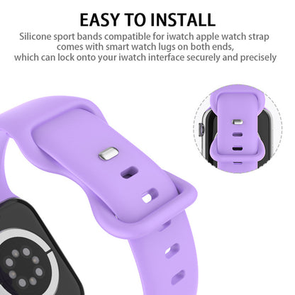 Techsuit W031 rem för Apple Watch 42mm / 41mm / 40mm / 38mm Series, Lila