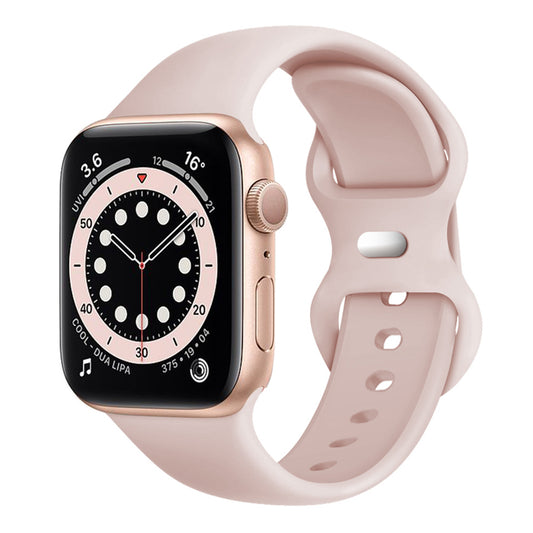 Techsuit W031 Strap for Apple Watch 42mm / 41mm / 40mm / 38mm Series, Pale Pink