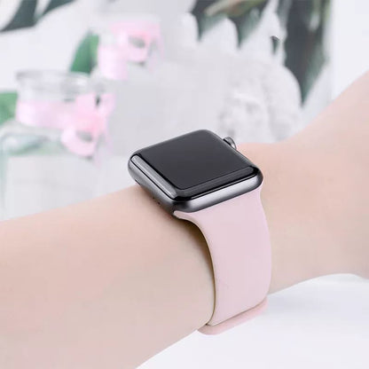 Techsuit W031 rem för Apple Watch 42mm / 41mm / 40mm / 38mm Series, Blekrosa