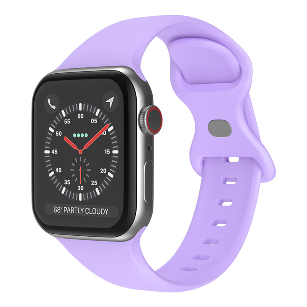 Techsuit W031 rem för Apple Watch 49mm / 46mm / 45mm / 44mm / 42mm Series, Lila