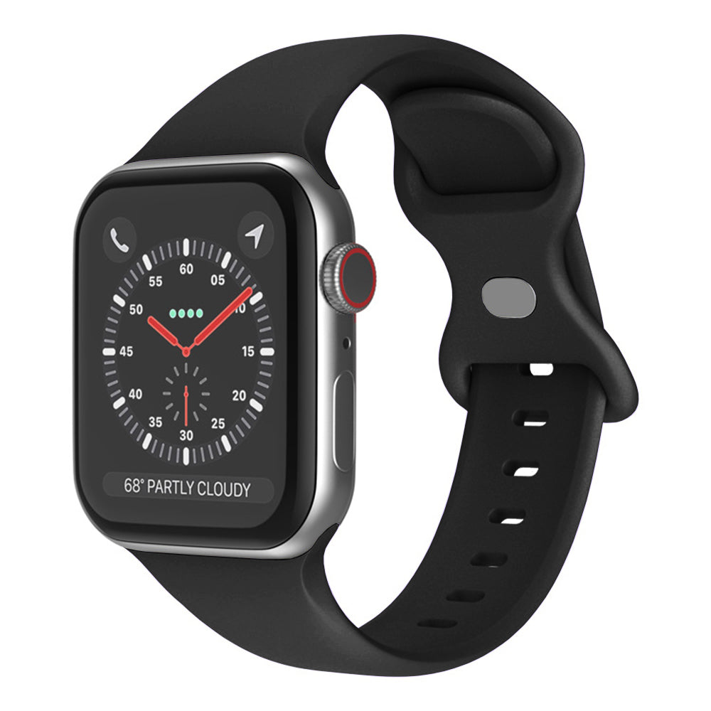 Techsuit W031 rem för Apple Watch 49mm / 46mm / 45mm / 44mm / 42mm serien, Svart