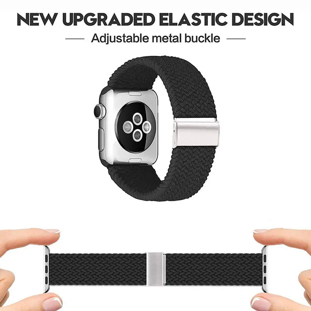 Techsuit W032 rem för Apple Watch 49mm / 46mm / 45mm / 44mm / 42mm Series, Marinblå