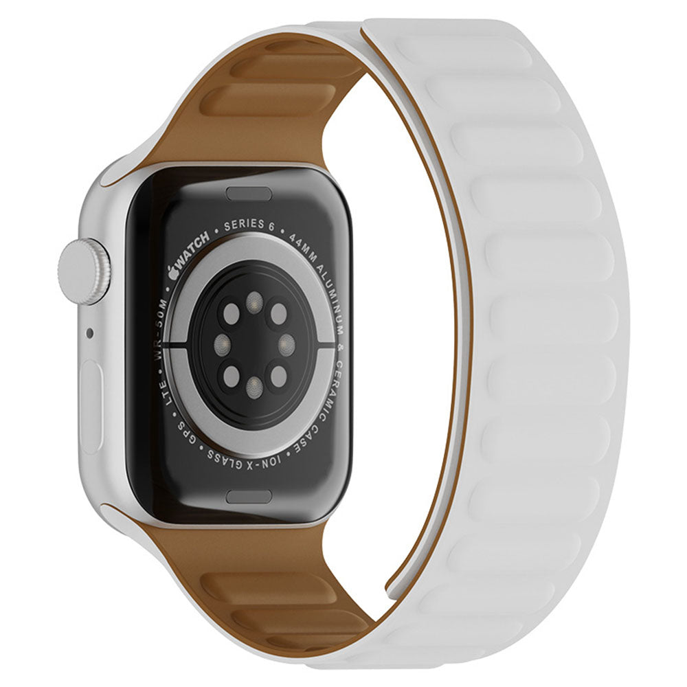 Techsuit W035 rem för Apple Watch 42mm / 41mm / 40mm / 38mm Series, Vit
