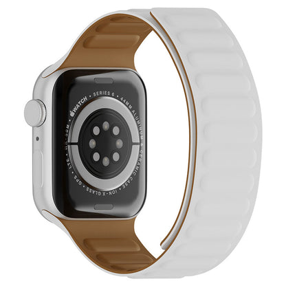 Techsuit W035 rem för Apple Watch 42mm / 41mm / 40mm / 38mm Series, Vit