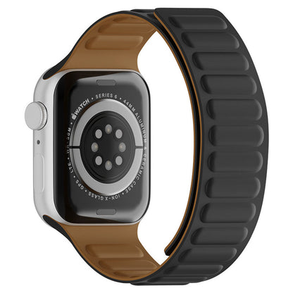 Techsuit W035 Strap for Apple Watch 49mm / 46mm / 45mm / 44mm / 42mm Series, Black