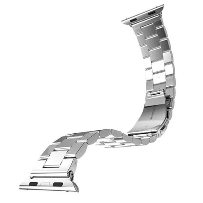 Techsuit W036 rem för Apple Watch 49mm / 46mm / 45mm / 44mm / 42mm Series, Silver