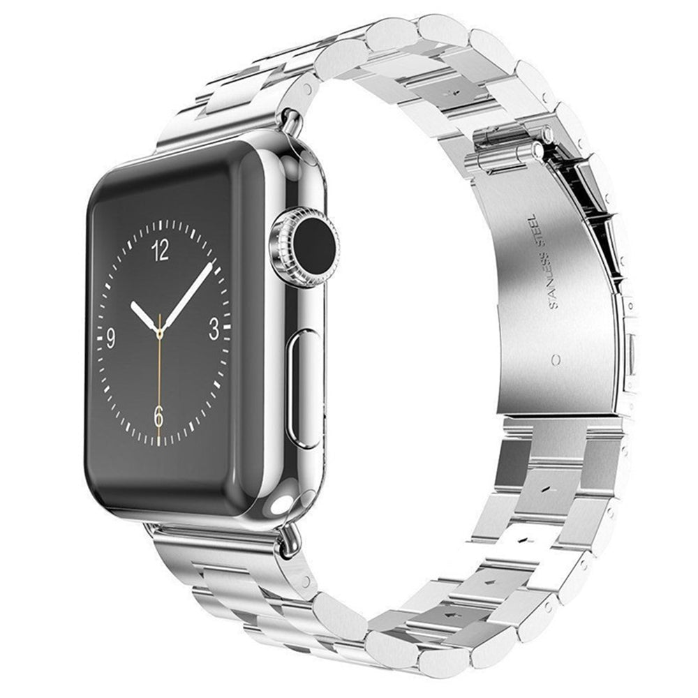 Techsuit W036 rem för Apple Watch 49mm / 46mm / 45mm / 44mm / 42mm Series, Silver