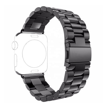 Techsuit W036 rem för Apple Watch 49mm / 46mm / 45mm / 44mm / 42mm serien, Svart