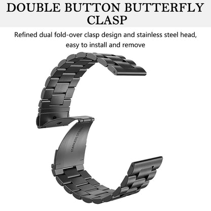 Techsuit W036 rem för Apple Watch 49mm / 46mm / 45mm / 44mm / 42mm serien, Svart