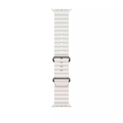 Techsuit W038 rem för Apple Watch 42mm / 41mm / 40mm / 38mm Series, Vit
