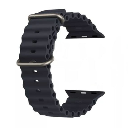 Techsuit W038 Strap for Apple Watch 42mm / 41mm / 40mm / 38mm Series, Black