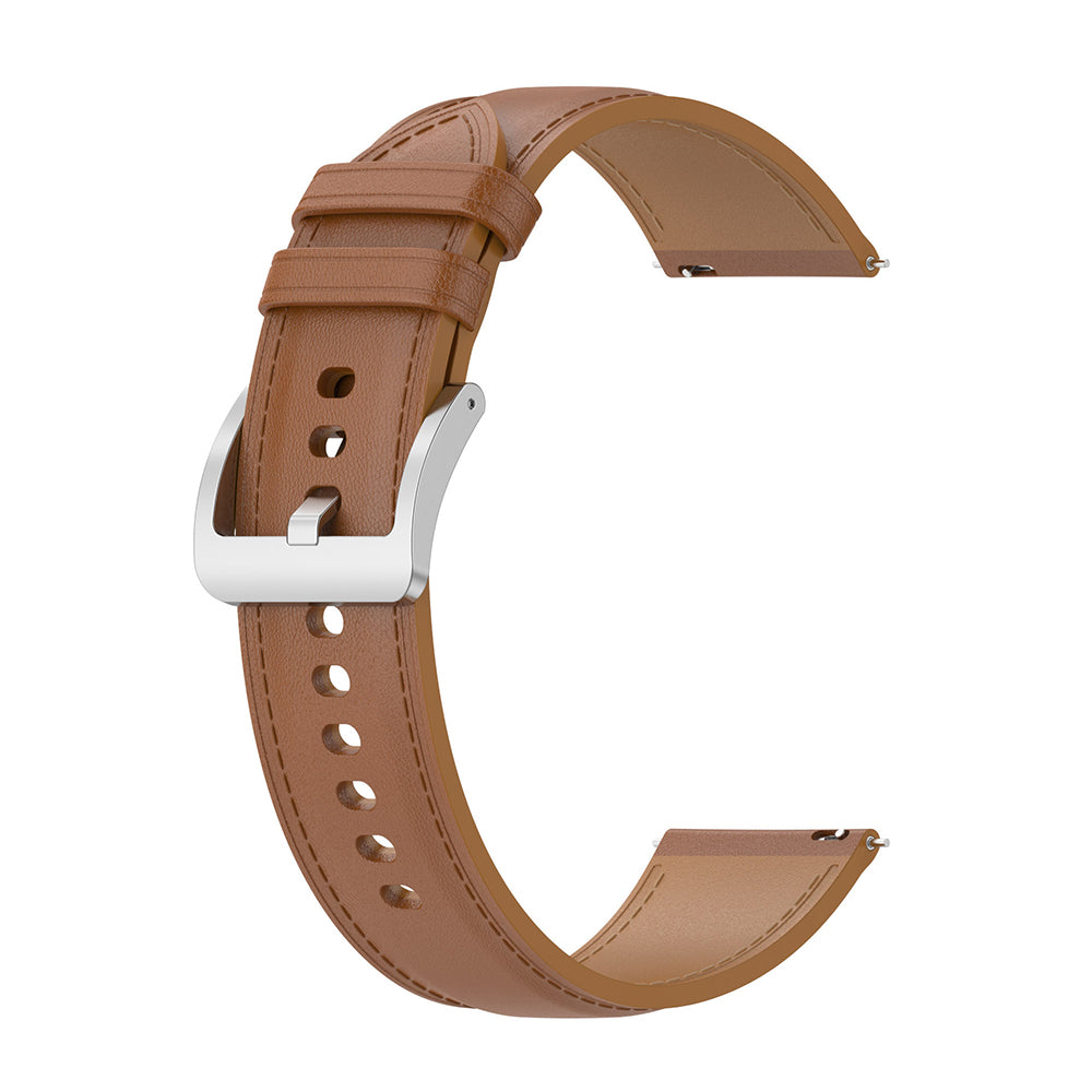 Techsuit W048 klockarmband för Huawei Watch / Xiaomi Watch Series, Brun