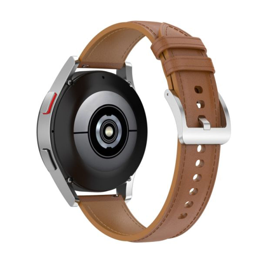 Techsuit W048 klockarmband för Huawei Watch / Xiaomi Watch Series, Brun