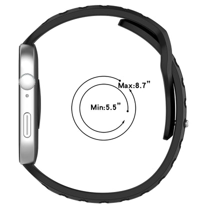 Techsuit W050-band för Huawei Watch Fit 5 Pro / Fit 5 / Fit 4 Pro / Fit 4 / Fit 3, Vinröd