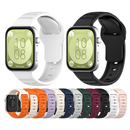 Techsuit W050 rem för Huawei Watch Fit 4 Pro / Watch Fit 4 / Watch Fit 3, Svart