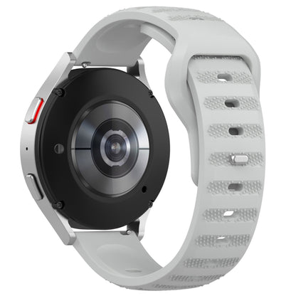 Techsuit W050 rem för Samsung Galaxy Watch / Huawei Watch Series, 20mm, Grå