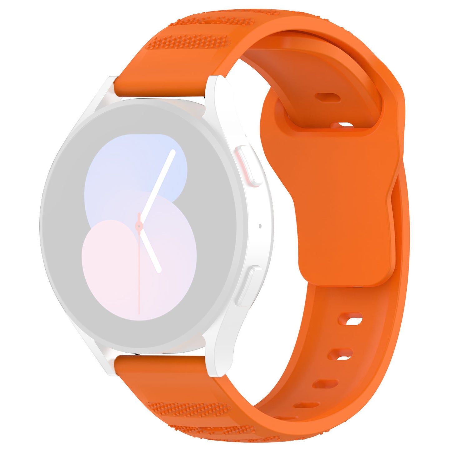 Techsuit W050 klockarmband för Samsung Galaxy Watch / Huawei Watch Series, 20mm, Orange