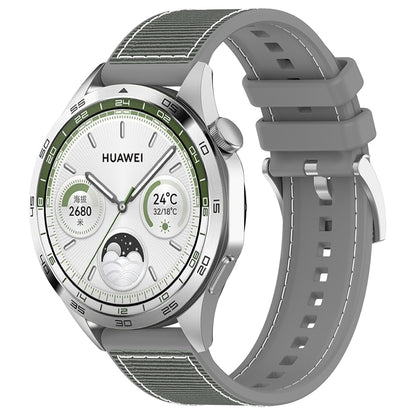 Techsuit W051 rem för Huawei Watch / Xiaomi Watch Series, 22mm, Grå