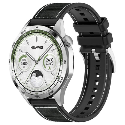 Techsuit W051 rem för Huawei Watch / Xiaomi Watch Series, 22mm, Svart