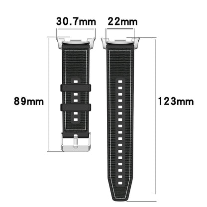 Techsuit W051 Strap for Samsung Galaxy Watch 8 Classic / Watch8 44mm / Watch 8 40mm, Black