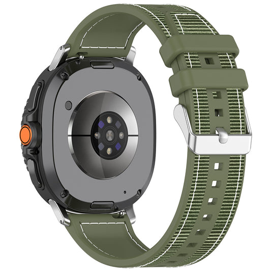 Techsuit W051 rem för Samsung Galaxy Watch 8 Classic / Watch8 44mm / Watch 8 40mm, Grön