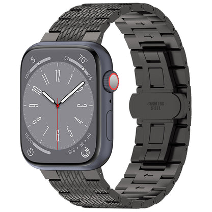Techsuit W052 rem för Apple Watch 42mm / 41mm / 40mm / 38mm Series, Svart