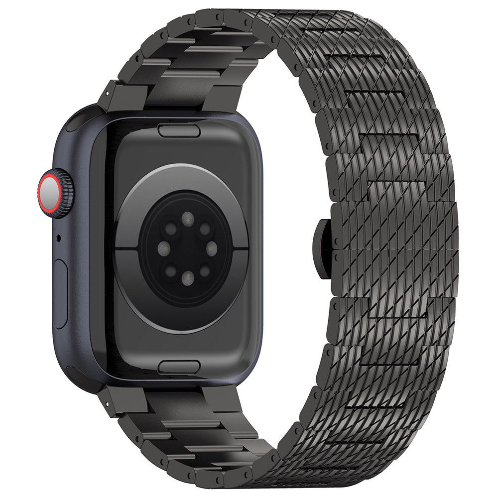 Techsuit W052 rem för Apple Watch 42mm / 41mm / 40mm / 38mm Series, Svart
