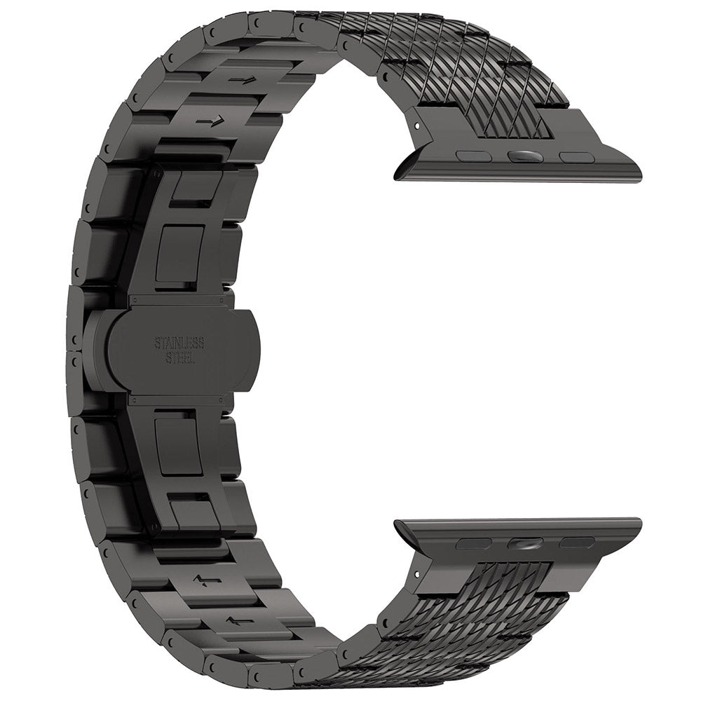 Techsuit W052 rem för Apple Watch 42mm / 41mm / 40mm / 38mm Series, Svart