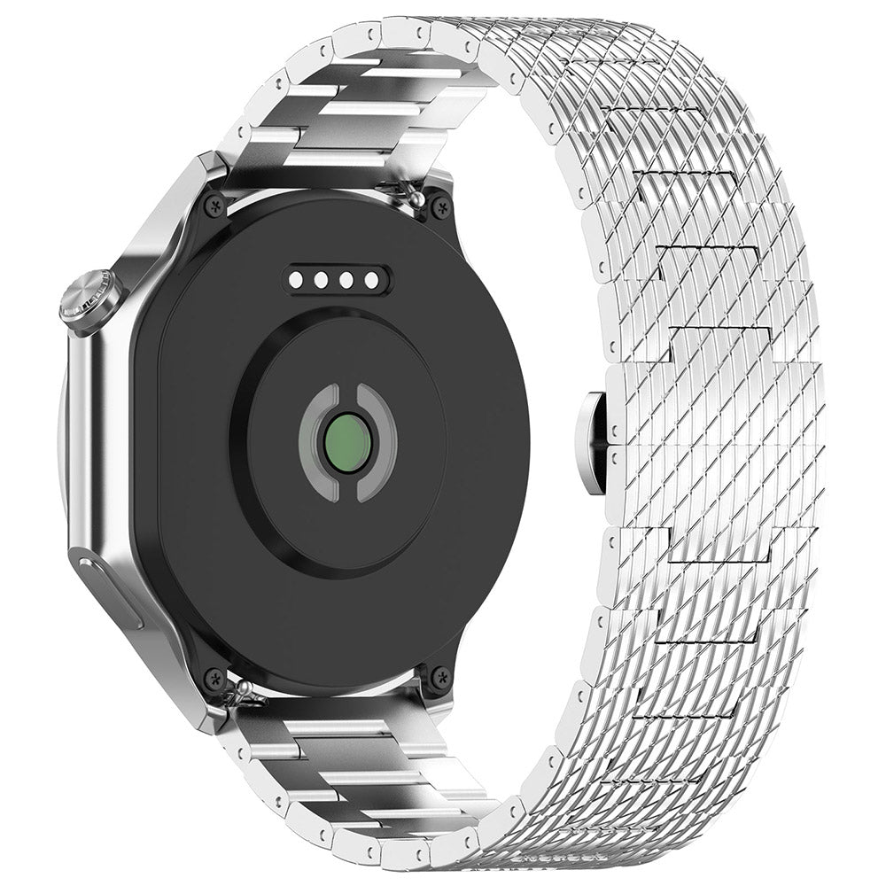 Techsuit W052 rem för Huawei Watch / Xiaomi Watch Series, 22mm, Silver
