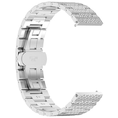 Techsuit W052 rem för Huawei Watch / Xiaomi Watch Series, 22mm, Silver