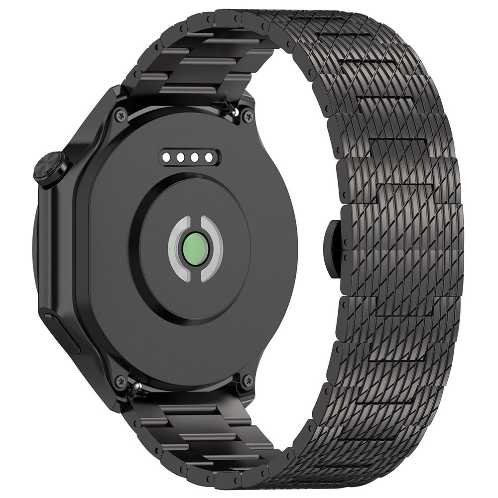Techsuit W052 rem för Huawei Watch / Xiaomi Watch Series, 22mm, Svart