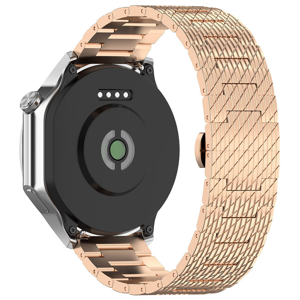 Techsuit W052 rem för Huawei Watch / Xiaomi Watch Series, 22mm, Roséguld