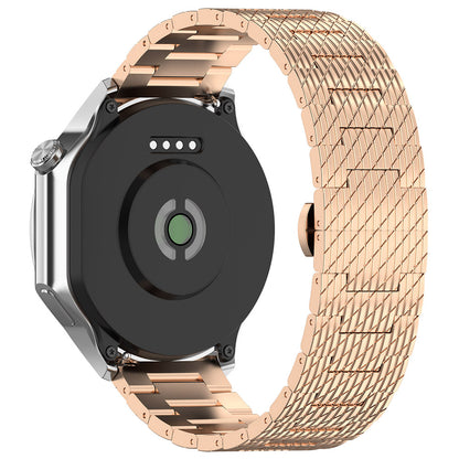 Techsuit W052 rem för Huawei Watch / Xiaomi Watch Series, 22mm, Roséguld