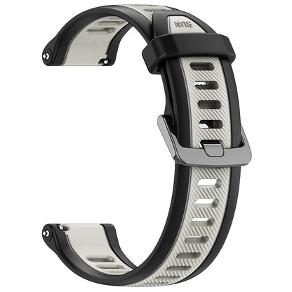 Techsuit W053 rem för Huawei Watch / Garmin Watch Series, 18mm, Grå