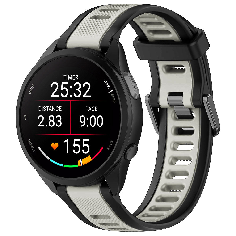 Techsuit W053 rem för Samsung Galaxy Watch / Huawei Watch Series, 20mm, Grå