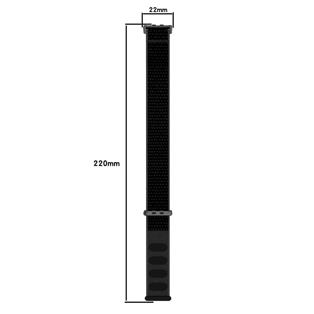 Techsuit W054-armband för Honor Band 11 / 11 Pro, svart