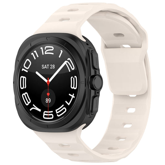 Techsuit W055 rem för Samsung Galaxy Watch Ultra, Beige