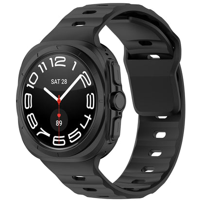 Techsuit W055 rem för Samsung Galaxy Watch Ultra, Svart