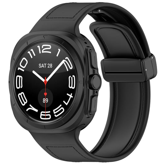 Techsuit W056 klockarmband för Samsung Galaxy Watch Ultra, Svart