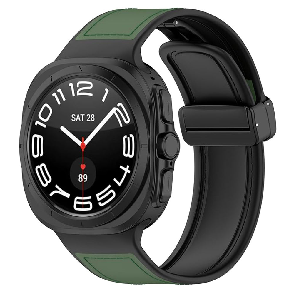 Techsuit W056 rem för Samsung Galaxy Watch Ultra, Grön