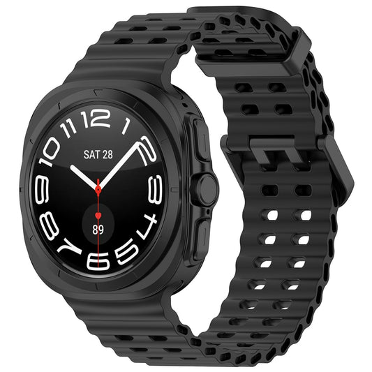 Techsuit W062 rem för Samsung Galaxy Watch Ultra, Svart