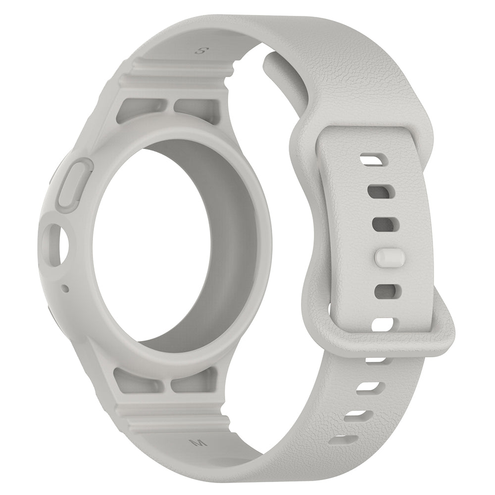 Techsuit W066 rem för Google Pixel Watch 3 41mm / Watch 2 / Watch, Grå