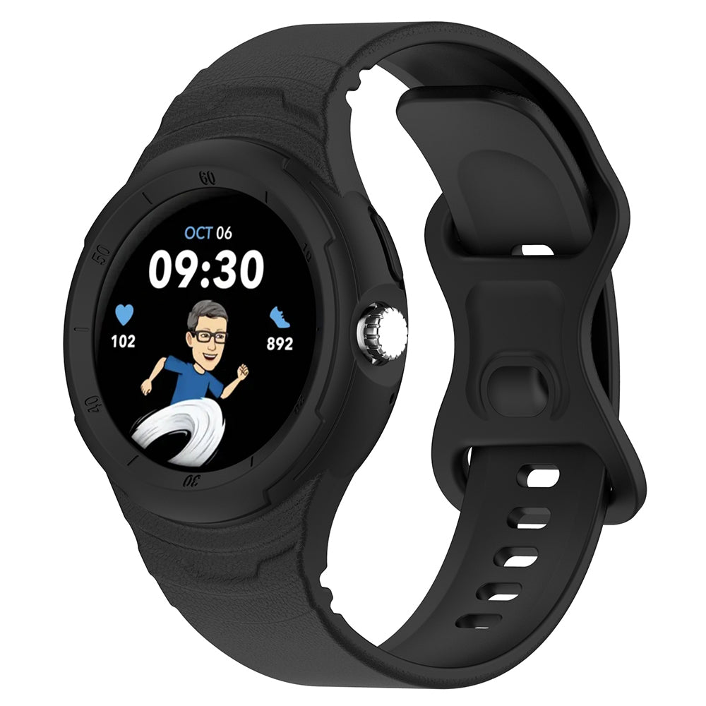 Techsuit W066 rem för Google Pixel Watch 3 41mm / Watch 2 / Watch, Svart