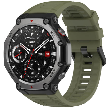 Techsuit W067 rem för Amazfit T-Rex 3, Grön