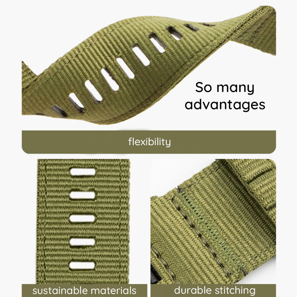 Techsuit W070 rem för Garmin Instinct / Approach / Fenix Watch Series, 20mm, Orange