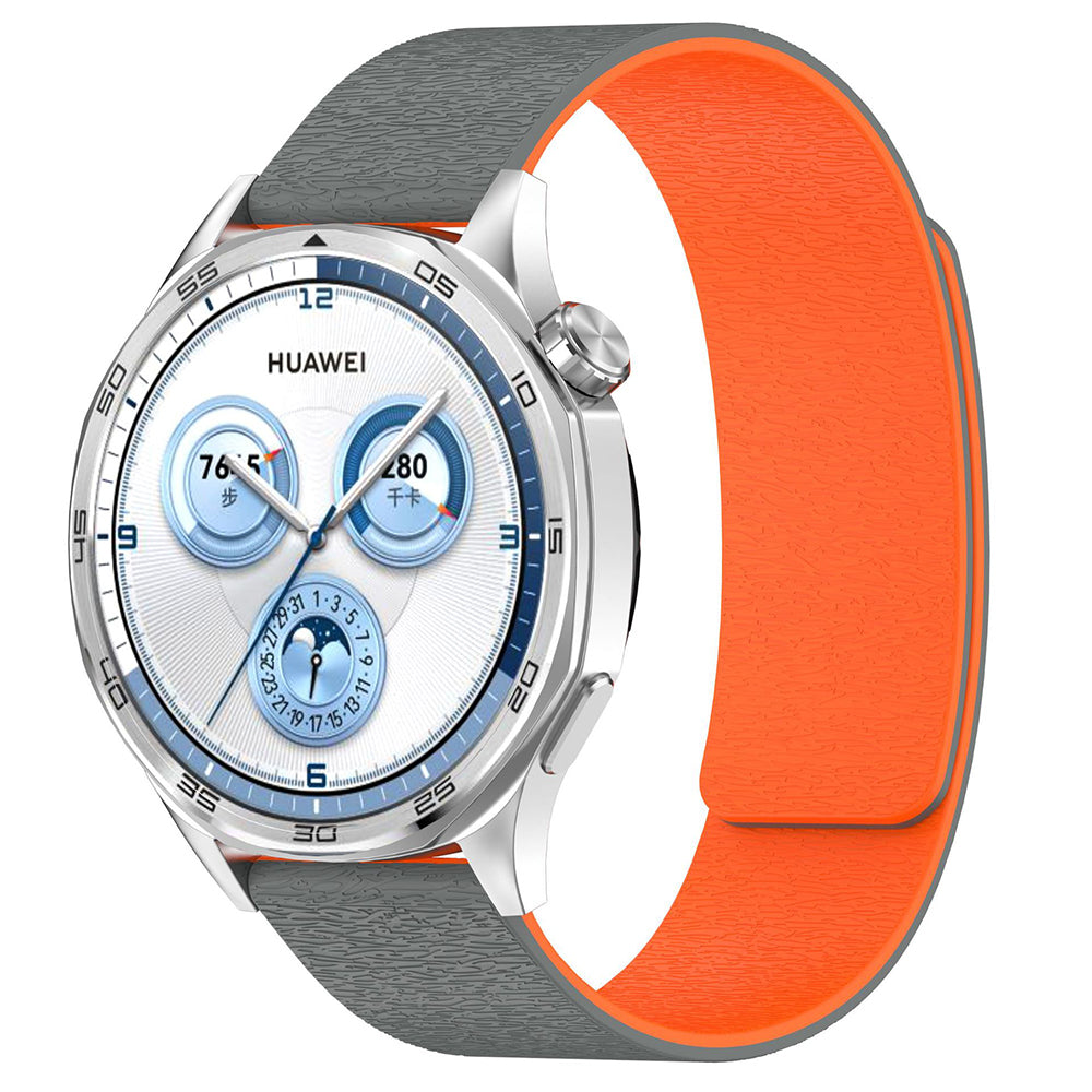 Techsuit W074 rem för Samsung Galaxy Watch Series, Grå Orange