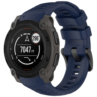 Techsuit W076 rem för Garmin Instinct E 40mm, Mörkblå